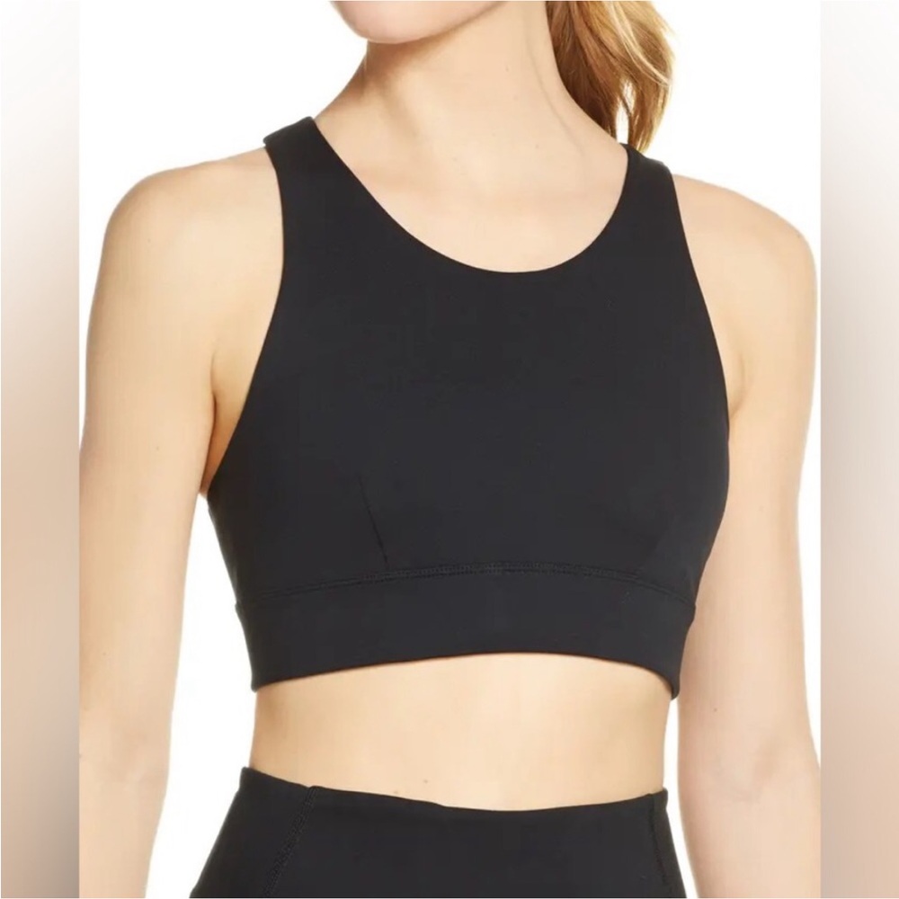 Zella Black Sports Bra Size M